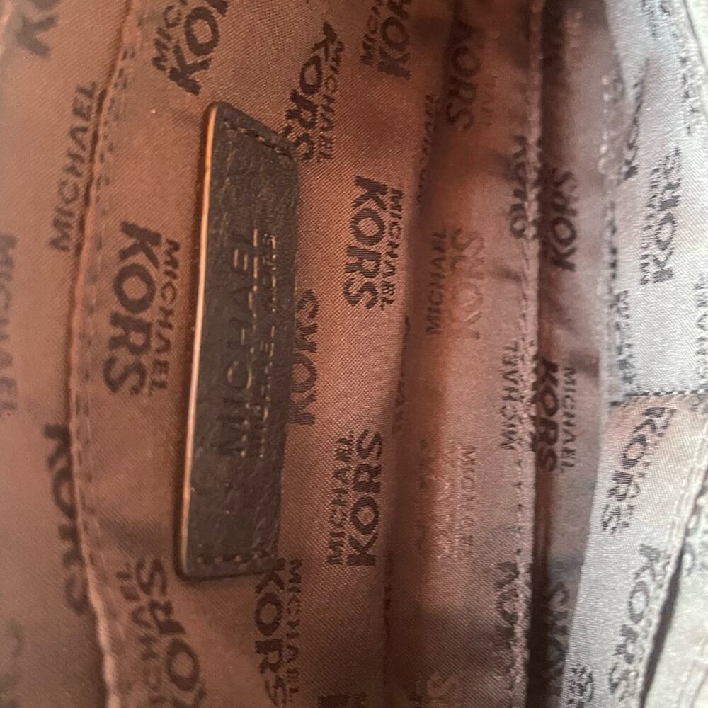 Michael Kors Leather Fulton Black shoulder bag - Picture 8 of 9